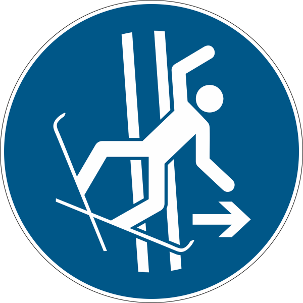Verbotsaufkleber